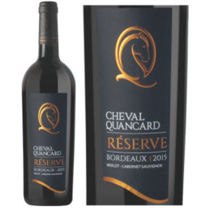 Cheval Quancard Reserve Bordeaux Merlot Cabernet Sauvignon