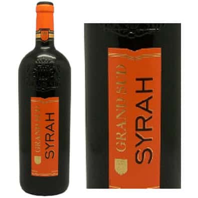 Vang Pháp Grand Sud Syrah Languedoc 13.%vol chai 1 lit