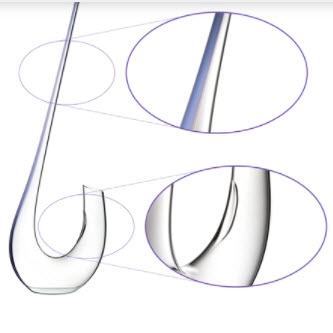 Riedel Decanter Swan – 2007/02 bình thở chữ J cao cấp