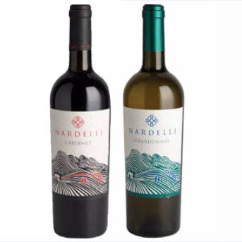 Vang Nardelli đỏ và trắng Cabernet D’Italia – Chardonnay IGT Puglia