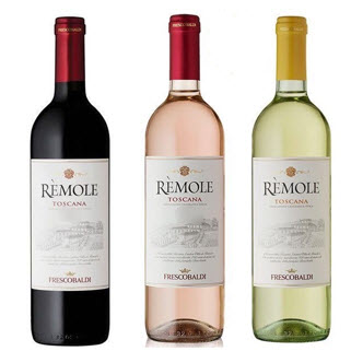 Vang Remole Toscana – bộ 3 chai Bianco – Rose – Rosso Frescobaldi