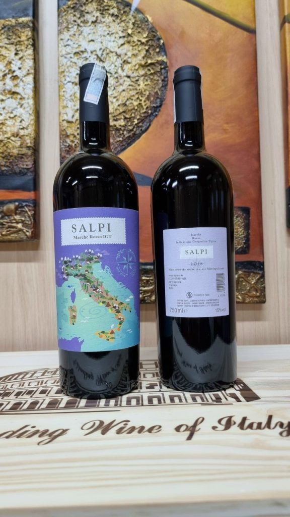 Rượu vang Ý Salpi Marche Rosso