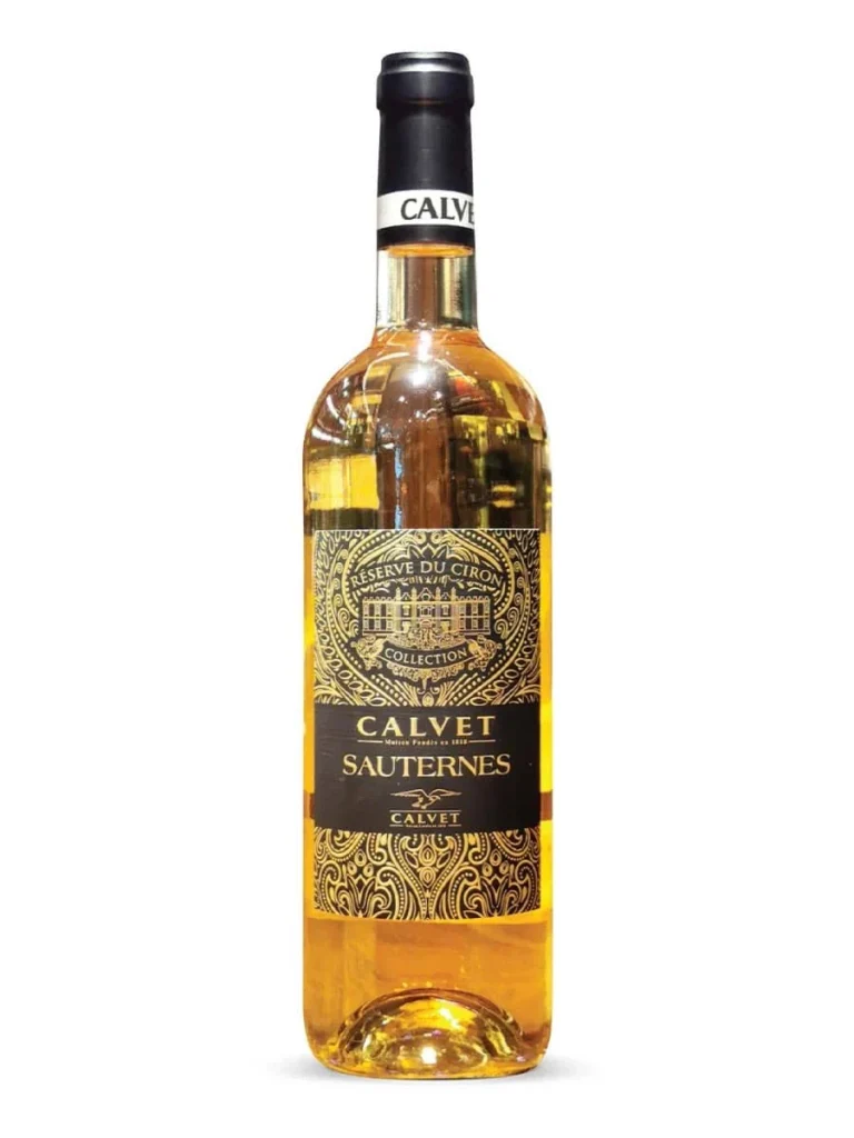 Rượu Vang Ngọt Calvet Sauternes– Tinh Hoa Bordeaux Pháp